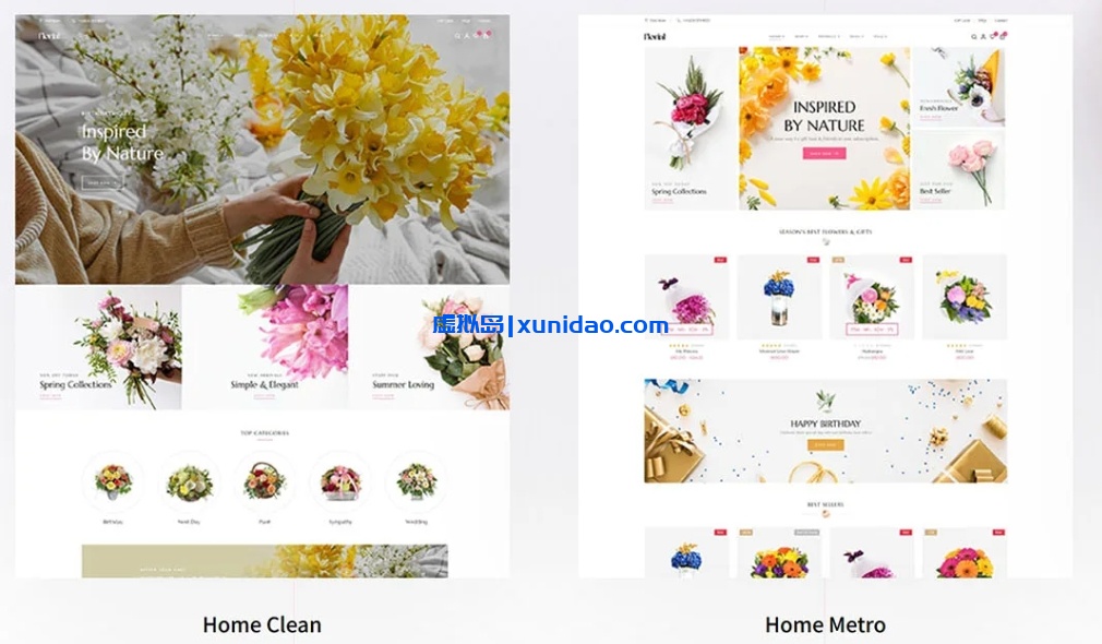 Florial WordPress鲜花店商城主题模板 中文/英文版v1.2.2 Florial WordPress鲜花店商城主题模板 中文/英文版v1.2.2