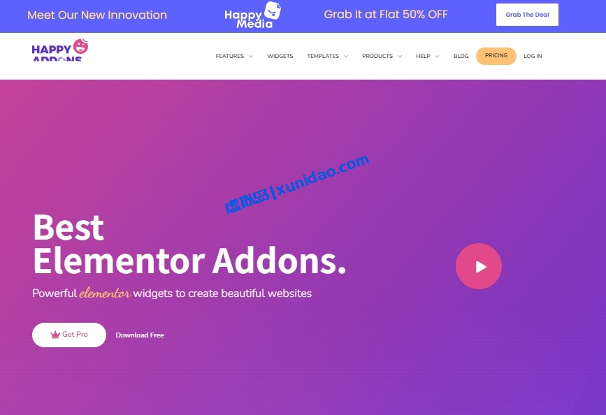 最新版Happy Elementor Addons Pro WordPress插件Elementor页面模板扩展 最新版Happy Elementor Addons Pro WordPress插件Elementor页面模板扩展