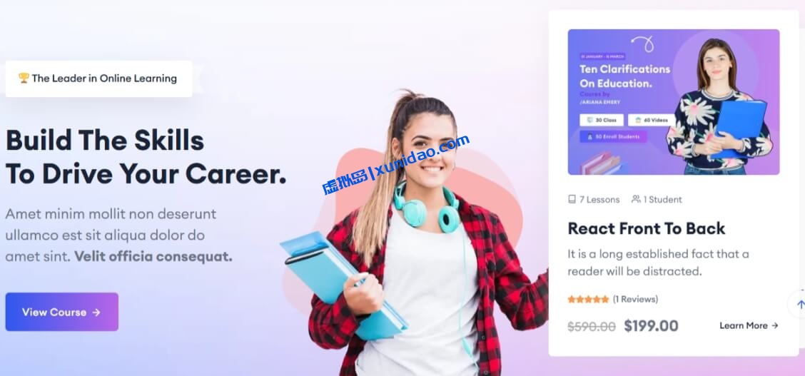 最新版HiStudy WordPress在线教育主题模板破解版下载