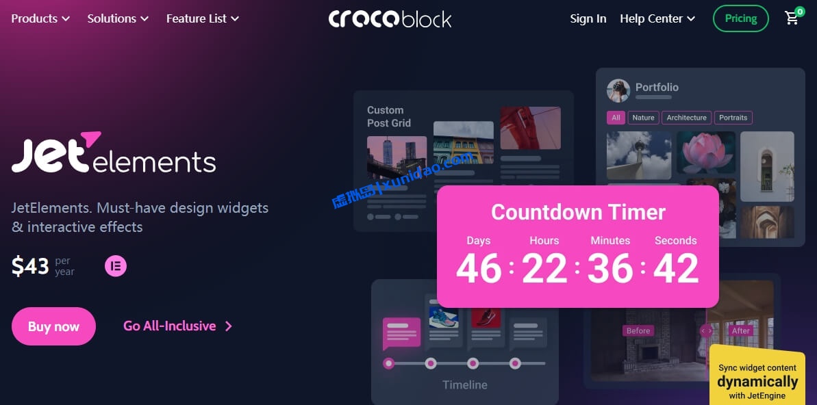 最新版JetElements WordPress Elementor插件扩展组件破解版下载 最新版JetElements WordPress Elementor插件扩展组件破解版下载