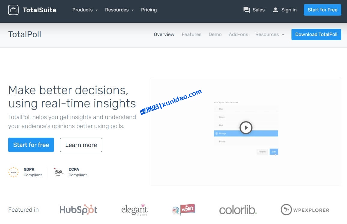 最新版TotalPoll Pro WordPress投票插件破解版下载 最新版TotalPoll Pro WordPress投票插件破解版下载