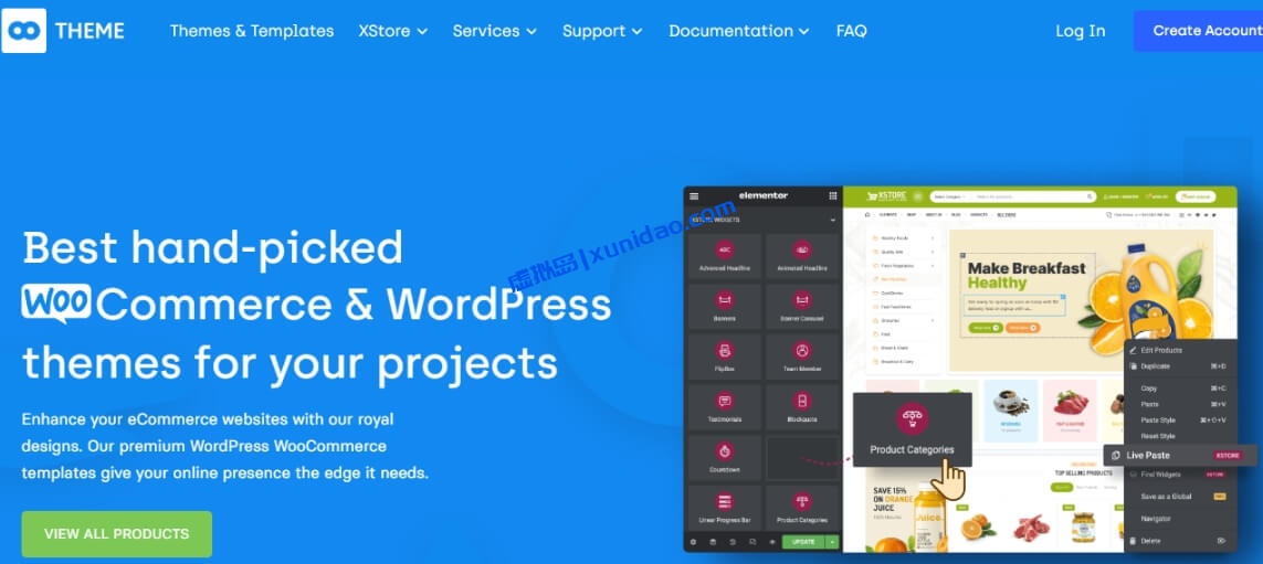 最新版Xstore WordPress Woocommerce商城主题模板破解版下载 最新版Xstore WordPress Woocommerce商城主题模板破解版下载