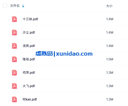 《暗巷》7人剧本杀电子版资源网盘下载