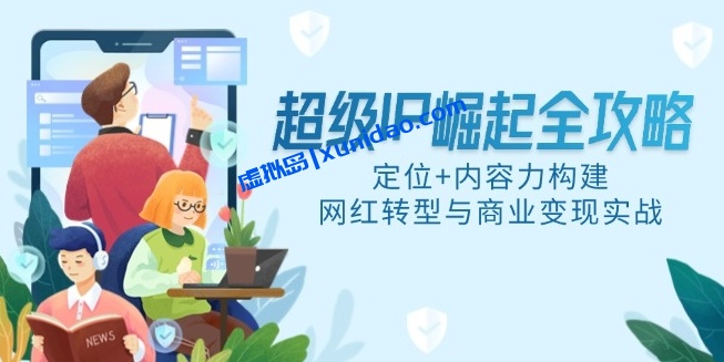 【铭栋】超级IP崛起全攻略课程:网红商业变现实战课程 【铭栋】超级IP崛起全攻略课程:网红商业变现实战课程