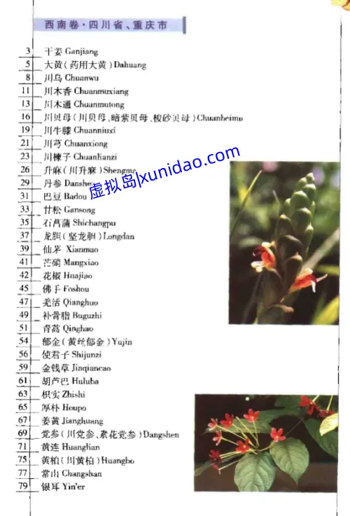 王强【道地药材图典 西南卷】 pdf电子书下载 王强【道地药材图典 西南卷】 pdf电子书下载