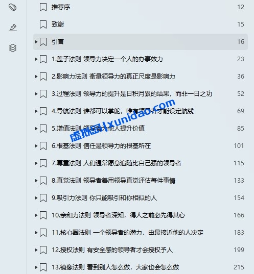 约翰·麦克斯维尔【领导力21法则】追随这些法则，人们就会追随你 pdf电子书下载