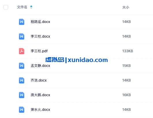 《人间》6人剧本杀电子版资源网盘下载 《人间》6人剧本杀电子版资源网盘下载