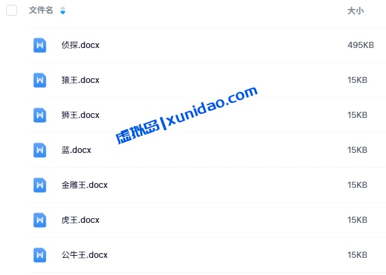 《兽心》6-7人剧本杀电子版资源网盘下载