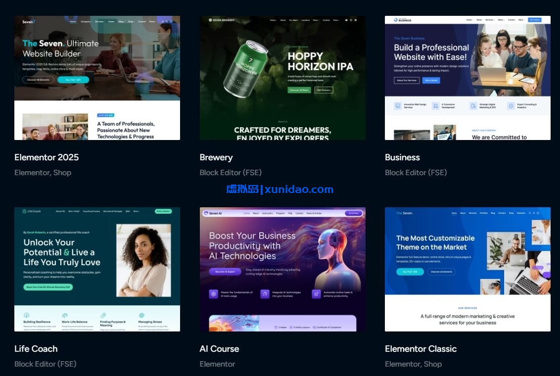The7 WordPress主题模板破解版中文/英文版下载v12.5.0 The7 WordPress主题模板破解版中文/英文版下载v12.5.0