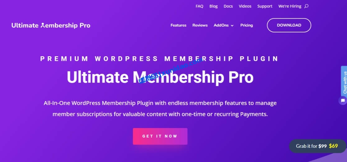 最新版Ultimate Membership Pro WordPress会员管理插件破解版下载
