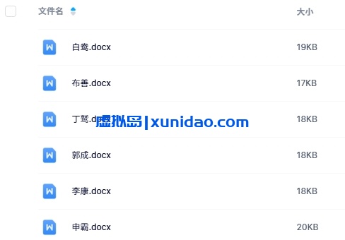 《万灵血》6人剧本杀电子版资源网盘下载