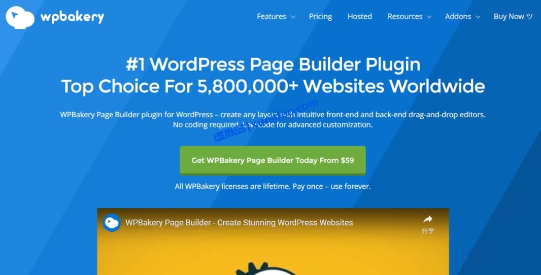 最新版WPBakery Page Builder WordPress页面编辑器插件破解版下载 最新版WPBakery Page Builder WordPress页面编辑器插件破解版下载