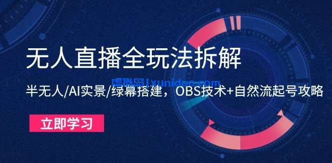 【小四】无人/半无人直播起号赚钱全流程拆解:抖音直播全链路技术分享 【小四】无人/半无人直播起号赚钱全流程拆解:抖音直播全链路技术分享