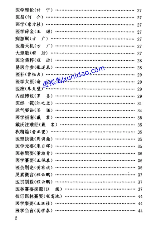 吕爱农【新安医籍考】 pdf电子书下载