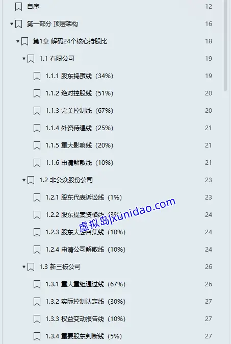 李利威【一本书看透股权架构】 pdf电子书下载