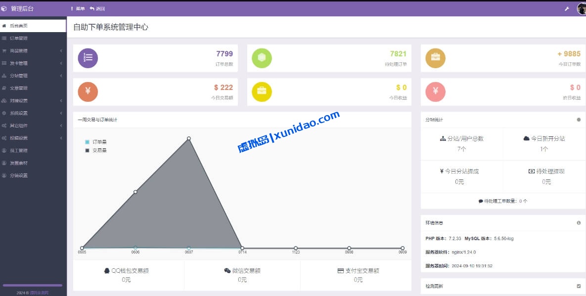 知识课程付费系统网站H5源码下载