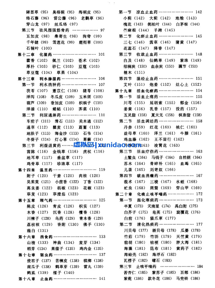 唐志书【中药学笔记图解】 pdf电子书下载