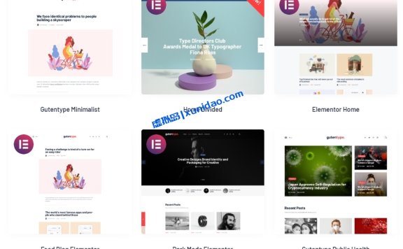 Gutentype 古腾堡WordPress博客杂志主题模板破解版 中文/英文版v2.1.9