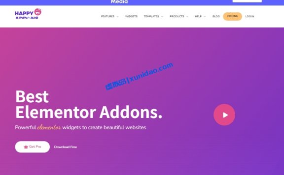 最新版Happy Elementor Addons Pro WordPress插件Elementor页面模板扩展