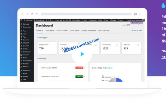 最新版Link Whisper Pro WordPress锚文本链接SEO插件破解版下载