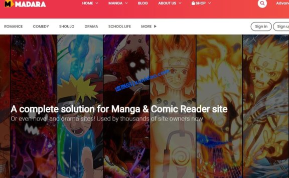 最新版Madara WordPress漫画图片类主题模板破解版下载