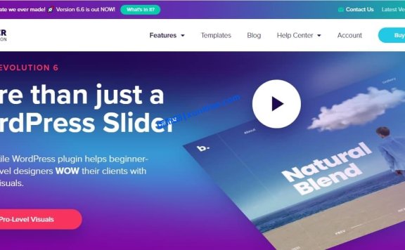 最新版Slider Revolution WordPress滑块插件破解版下载