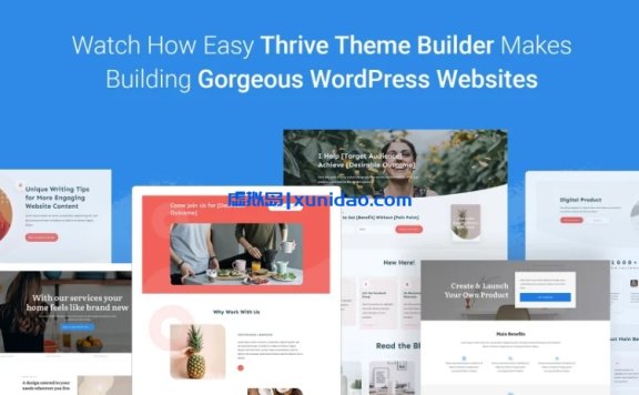 Thrive WordPress多功能主题模板破解版 中文/英文版 v10.6.1