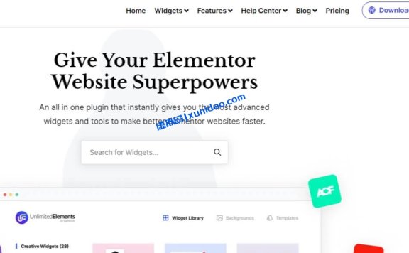 最新版Unlimited Elements WordPress Elementor Pro扩展插件破解版下载