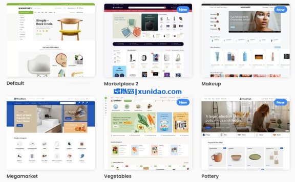 WoodMart WordPress商城主题模板破解版 中文/英文版v8.1.2