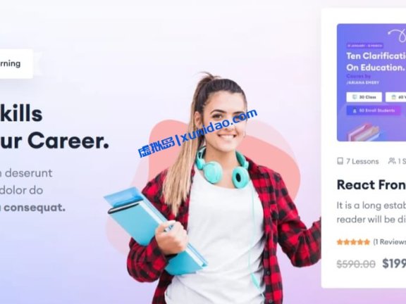 最新版HiStudy WordPress在线教育主题模板破解版下载