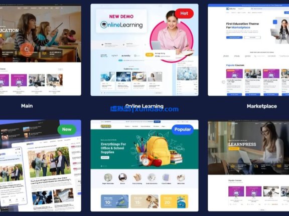 Eduma主题破解英文/中文版v5.6.9- WordPress教育培训主题