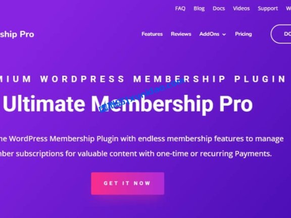 最新版Ultimate Membership Pro WordPress会员管理插件破解版下载