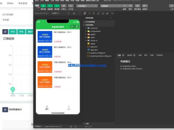 2025最新域名租用分发解析小程序源码|支持腾讯云/阿里云全自动解析